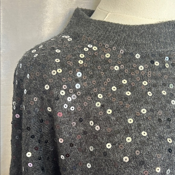 Embellished Sequin Sweater - Picture 3 of 7
